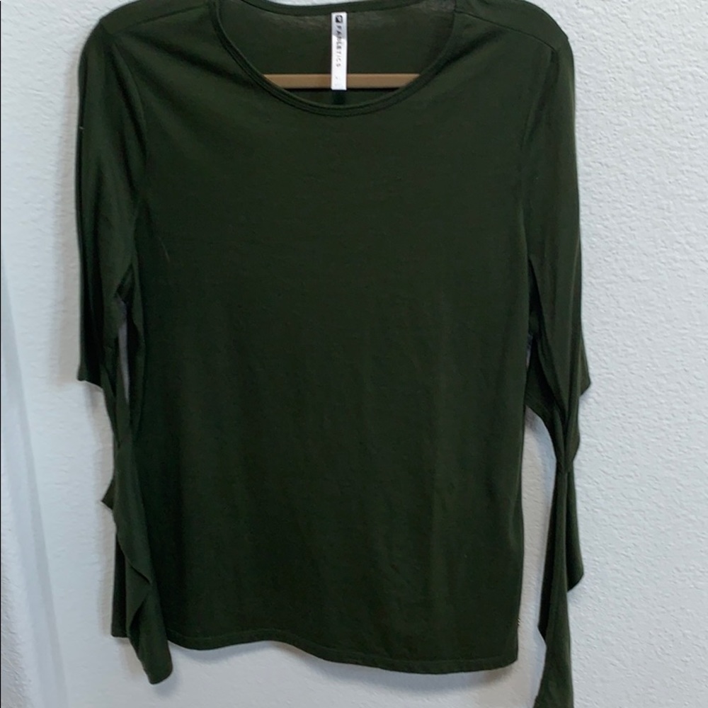 Olive Green Long Sleeve T-shirt